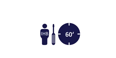 Premium Aufbauservice durch IHB-Techniker (ohne Lieferung)