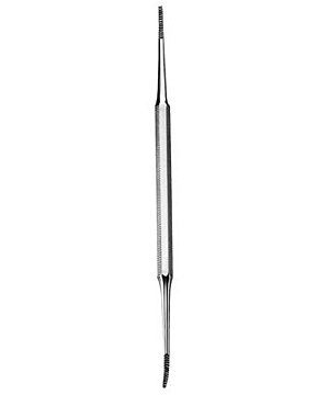 EXCALIBUR Nageleckenfeile doppelt 14,5 cm